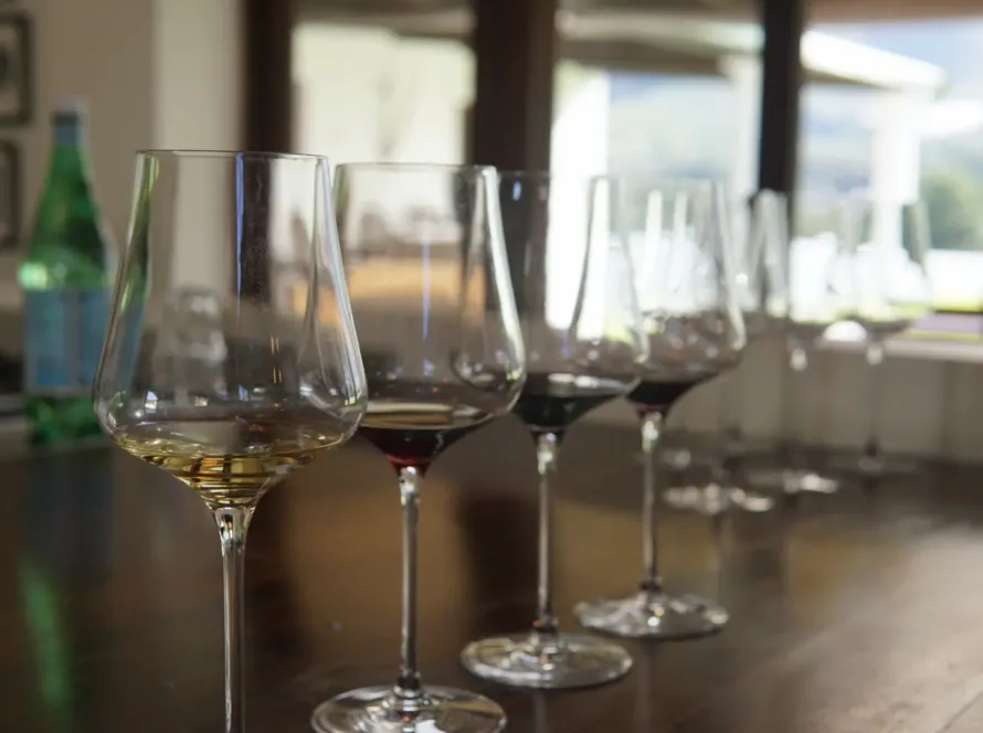 By-the-glass wine service in a restaurant