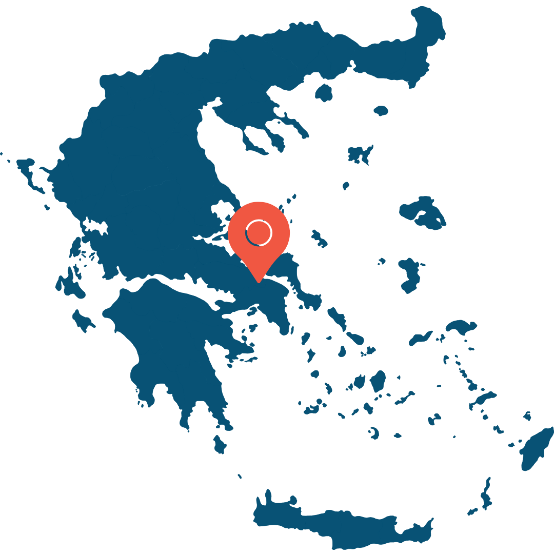 map akriotou